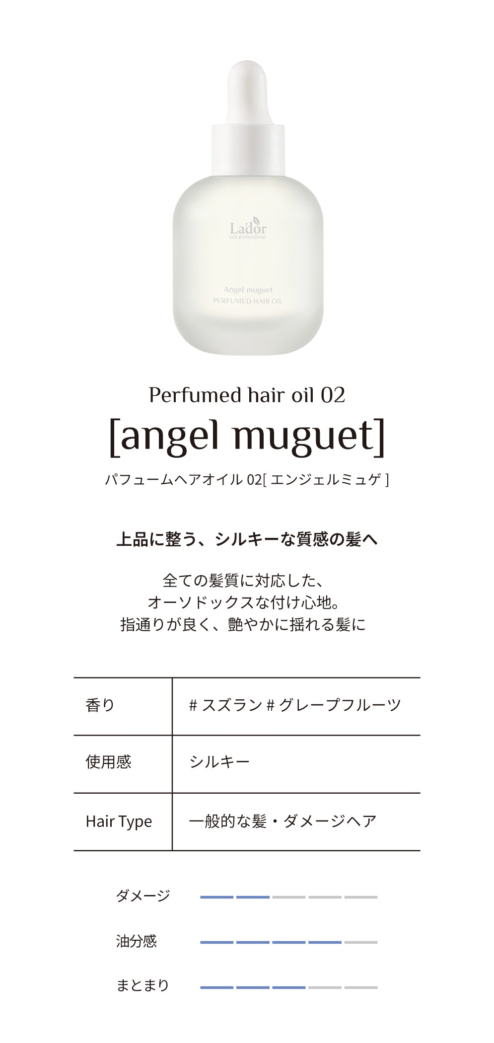 Perfumed Hairoil (AngelMuguet)
